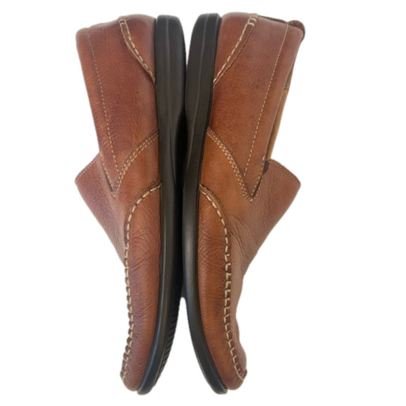 J. Murphy Cort Whipstitch Venetian Leather Loafers Men’s Size 9M Made in Brazil main image 10